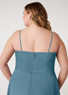 Azazie Arabella Allure Bridesmaid Dresses Bermuda A-Line Sweetheart Neckline Chiffon Convertible Dress image15