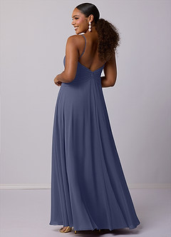 Barbie ♥ Azazie Bridesmaid Dresses Stormy A-Line Chiffon Dress image8