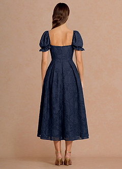 Lanthe Navy Midi Dress image2