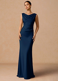 Kleid Evarine Marine image3
