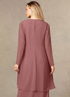 front Azazie Bijpassende Kleur Devereaux Chiffon Wrap