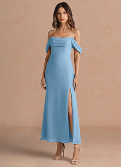 Saige Steel Blue Maxi Dress image4