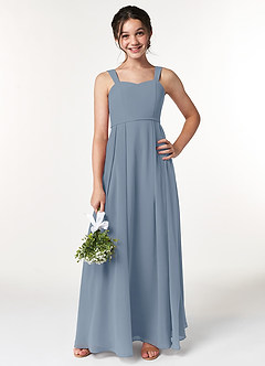 Azazie Simoan Junior Twilight A-Line Sweetheart Neckline Chiffon Dress image1