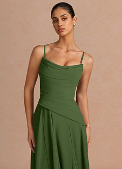 Gabriela Olive Maxi Dress image7