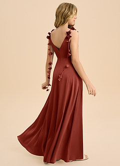 Azazie Gumdrop Junior Klä av Imperium i Stretch Satin Plisserad image1