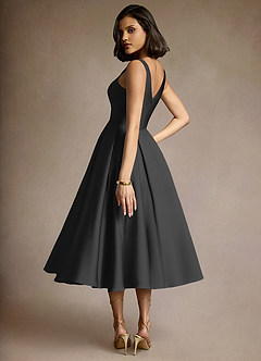 Tamsin Black Midi Dress image4