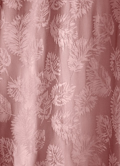 Azazie Emoria Bridesmaid Dresses Rose Jacquard A-Line Off the Shoulder Jacquard Dress image4