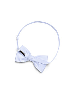 front Matte Satin Pre-Tied Bow Tie