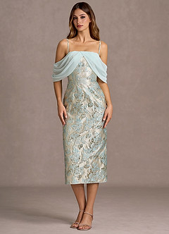 Vestido Cielo Azul Midi Heidi image3