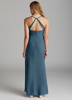 Azazie Becca Junior Neptune Mermaid Chiffon Dress image4