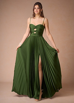Eileen Olive Green Gown image2