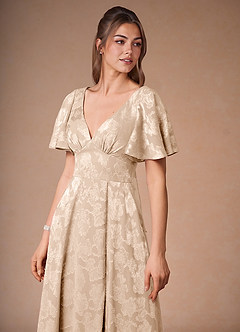 Maxi jurk Sasha Crème image4