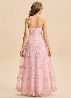 front Azazie Elina Junior Formal Dress