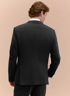 front William Noir veste de costume