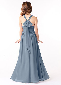 Azazie Jaylah Junior Twilight A-Line Ruched Chiffon Dress image1