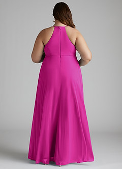 Azazie Annabelle Abiti da damigella d'onore premaman Abito A-Line con Scollo a V a Pieghe Maglia Floor-Length image8