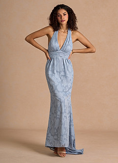 Briony Powder Blue Maxi Dress image4
