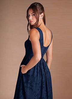 Juliette Navy Midi Dress image2