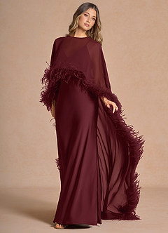 Samara Wine Maxi Dress image4