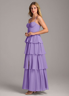 Azazie Alanna Bridesmaid Dresses Tahiti A-Line Sweetheart Neckline Chiffon Dress image6