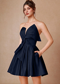 Miebow Navy Mini Dress image5