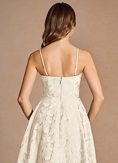 Phoenix French White Midi Dress image6