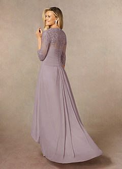 Azazie Anne Mother of the Bride Dresses Dusk Sheath Sweetheart Sequins Lace Dress image9