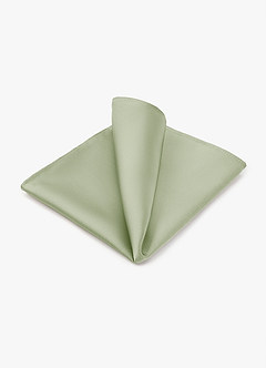 front Stretch Satin Wide Tie and Pocket Square Set