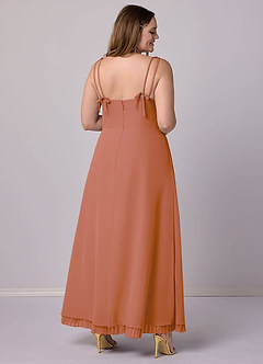 Barbie ♥ Azazie Bridesmaid Dresses MAI TAI A-Line Pleated Chiffon Dress image11