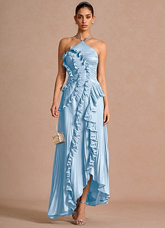 Kleid Hatsu Dunstblau image3