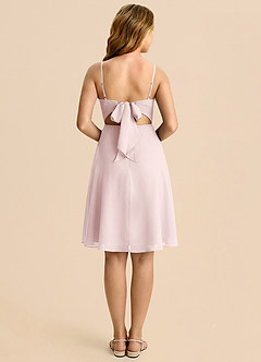 Azazie Shale Klä av A-Line i Chiffong Rosett image2