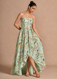 Robe Maxi Vert Clair Lelia image5