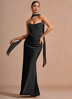 Grier 블랙 맥시 드레스 image5
