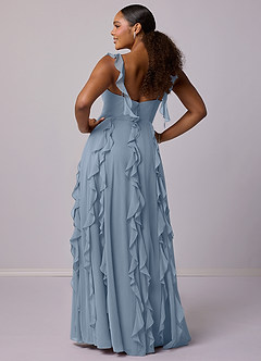 Barbie ♥ Azazie Bridesmaid Dresses A-Line Chiffon Floor-Length Dress with Pockets image8