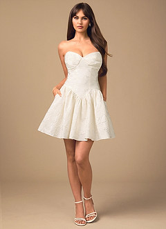 Astra French White Mini Dress image6