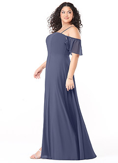 Azazie Sue Bridesmaid Dresses Stormy A-Line Off the Shoulder Chiffon Convertible Dress image7