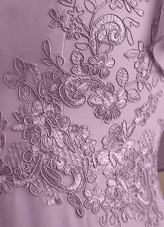 Azazie Frieda Mother of the Bride Dresses Wisteria A-Line Applique Chiffon Dress image6
