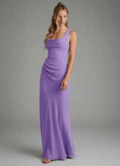 Azazie Asa Brautjungfernkleider Etui Korsett Chiffon Kleid Tahiti image5
