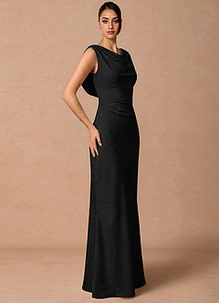Ligeia Black Maxi Dress image4