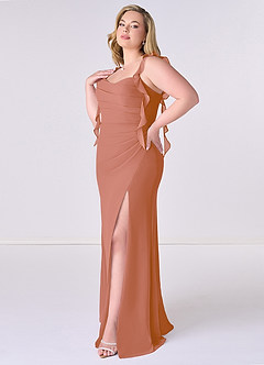 Barbie ♥ Azazie Bridesmaid Dresses MAI TAI Mermaid Corset Chiffon Dress image9