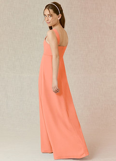 Azazie Denice Junior Sunset A-Line Chiffon Dress image2