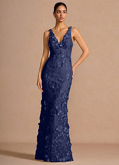 Cireth Dark Navy Maxi Dress image4