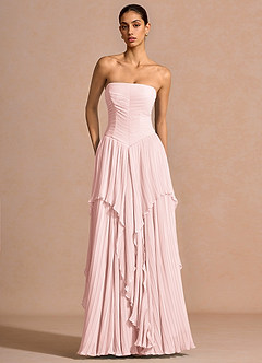 Kerensa Powder Pink Maxi Dress image3