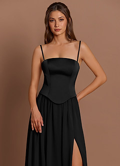 Maxi jurk Cadence Zwart image5