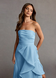Manon Mint Blue Handkerchief Gown image5