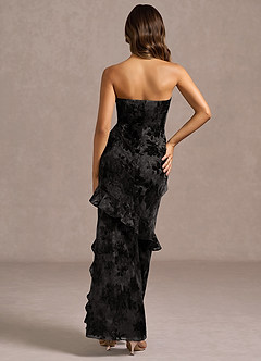 Maxi jurk Philippa Zwart image2