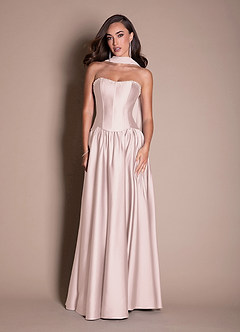 Carina Pudrowy Róż Sukienka dwuczęściowa image6