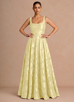 Vestido Sorbete De Limón Largo Azaria image1