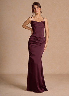 Sorrel Wine Corset Two-Piece Sets image5