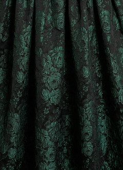 suknia Szmaragdowo Czarny Maxi Runa image6